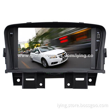 In-dash Double DIN Touch Screen Radio DVD GPS Navigation System for Chevrolet Cruze 2012, Analog TV